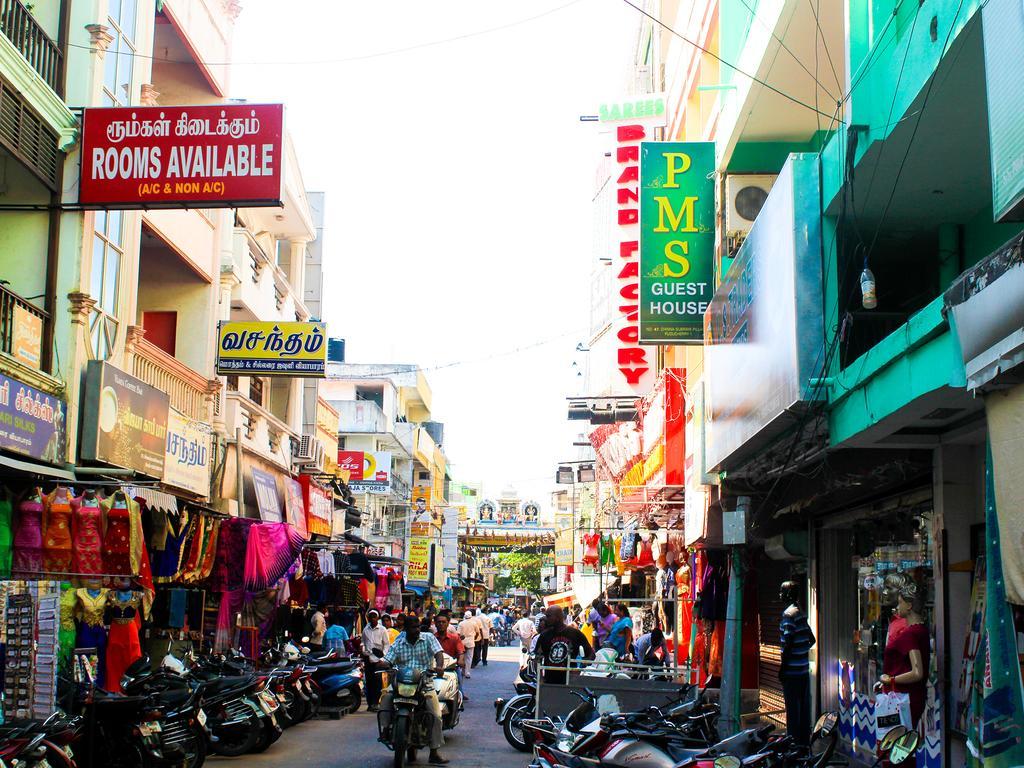 PMS Guest House Pondichéry Extérieur photo